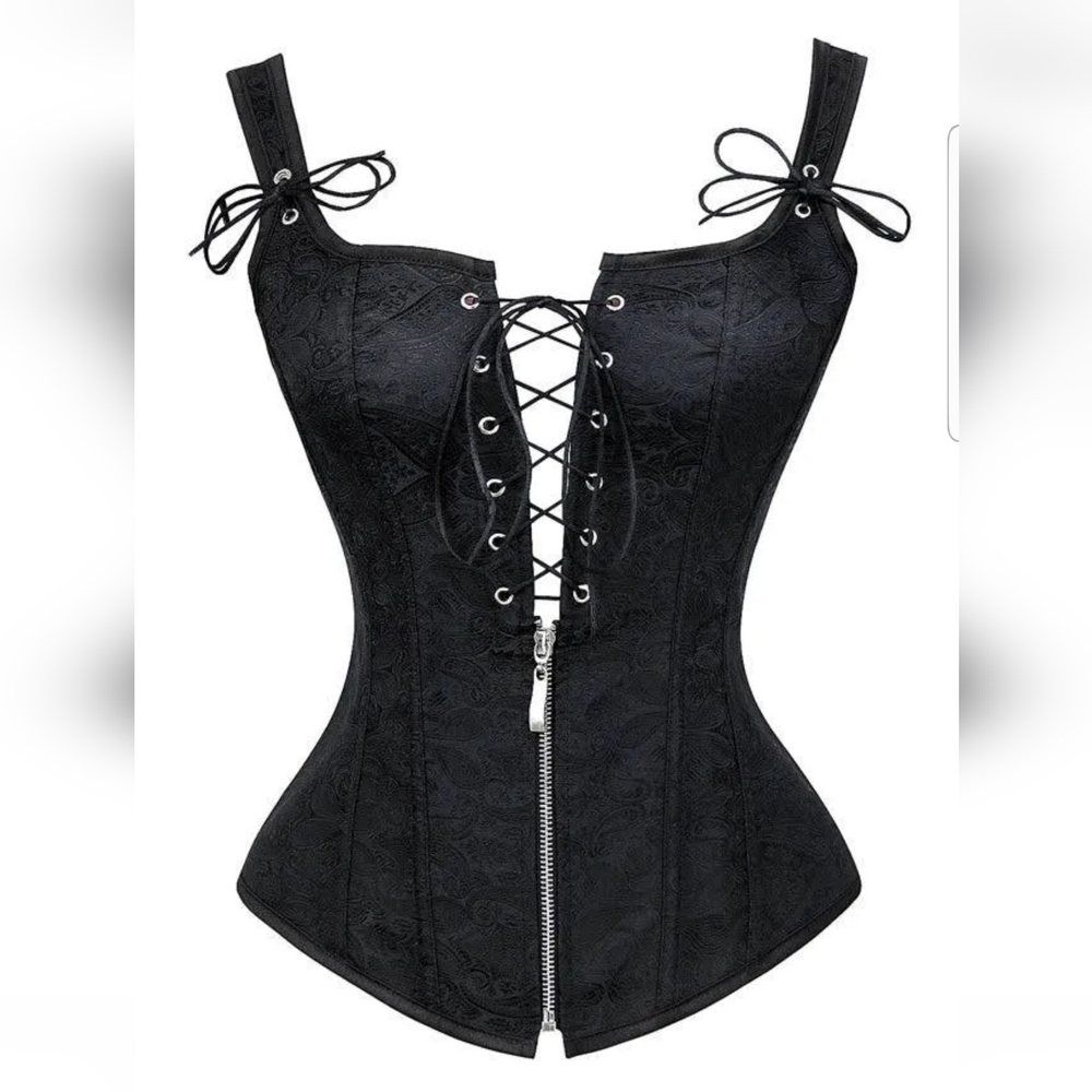 Charmain lace up Corset *Cosplay/Renaissance/Halloween/Costume